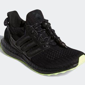 Adidas Unisex Ivy park Black Yellow Ultraboost OG Running shoes Size 9.5 GX0200